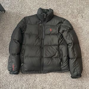 Ralph Lauren polo puffer coat RL250 small black